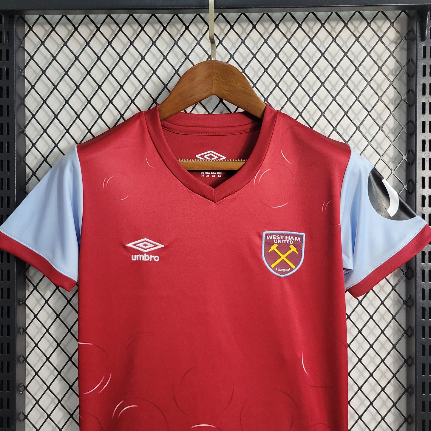 West Ham Home Kit 2023-2024 - Kids Version