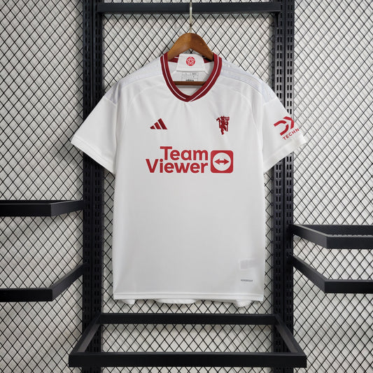 Manchester United Away Kit 2023-2024 - White Version