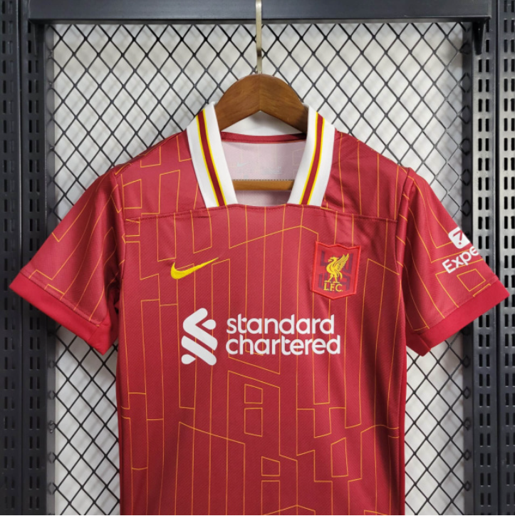 Liverpool Home Kit 2024-2025 - Kids Version
