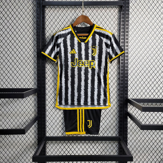 Juventus Home Kit 2023-2024 - Kids Version