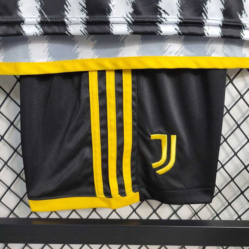 Juventus Home Kit 2023-2024 - Kids Version