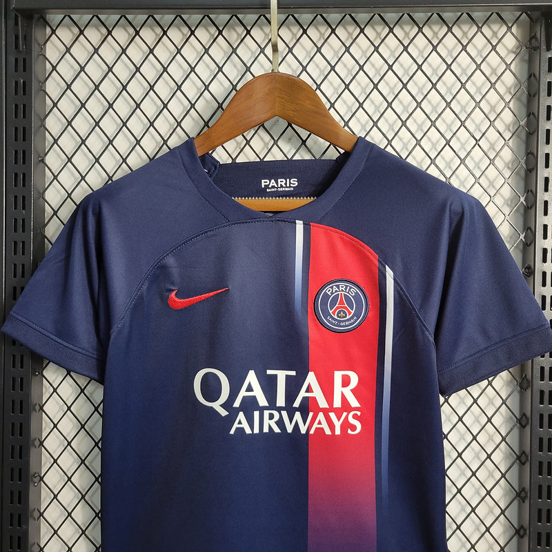 Paris Saint-Germain Home Kit 2023-2024 - Kids Version