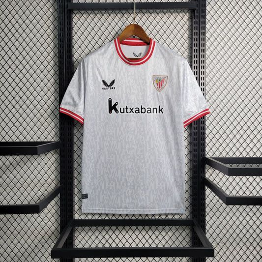 Athletic Bilbao Away Shirt 2023-2024 - White Version