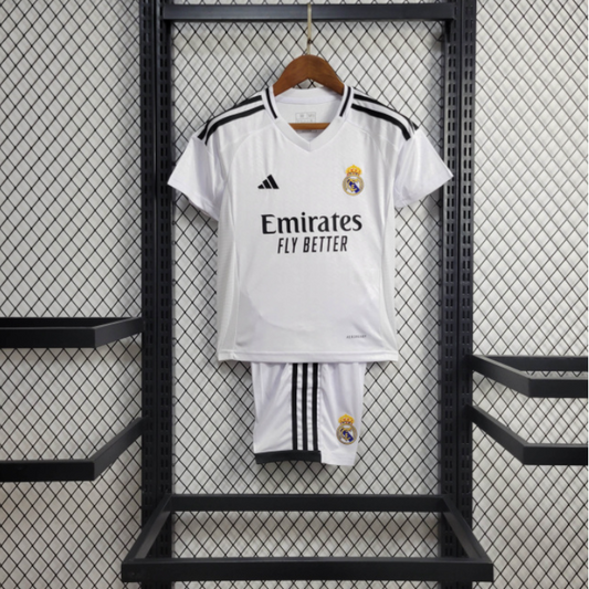 Real Madrid Home Kit 2024-2025 - Kids Version