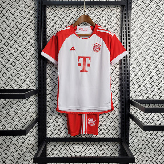 Bayern Munich Home Kit 2023-2024 - Kids Version